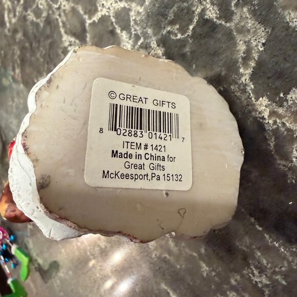 Christmas Santa Winter Figure Statue - Picture 4 of 5